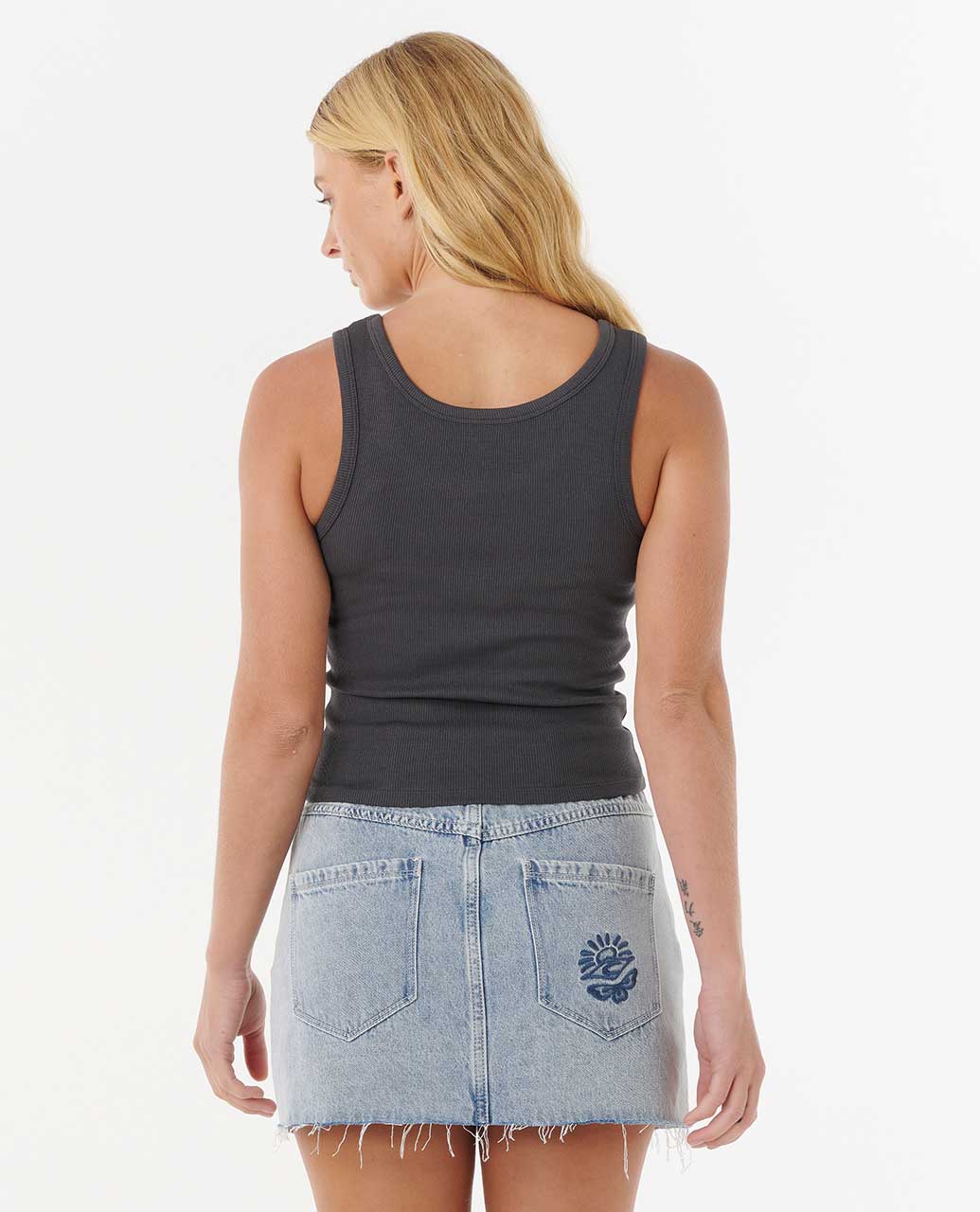 Rip Curl Women Waikiki Standard Ribbed Tank