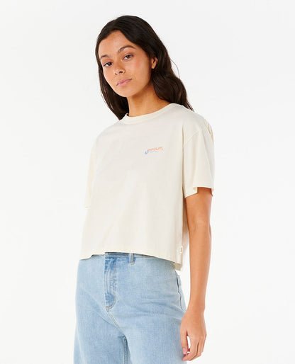Rip Curl Women Dune Dancer Crop Tee