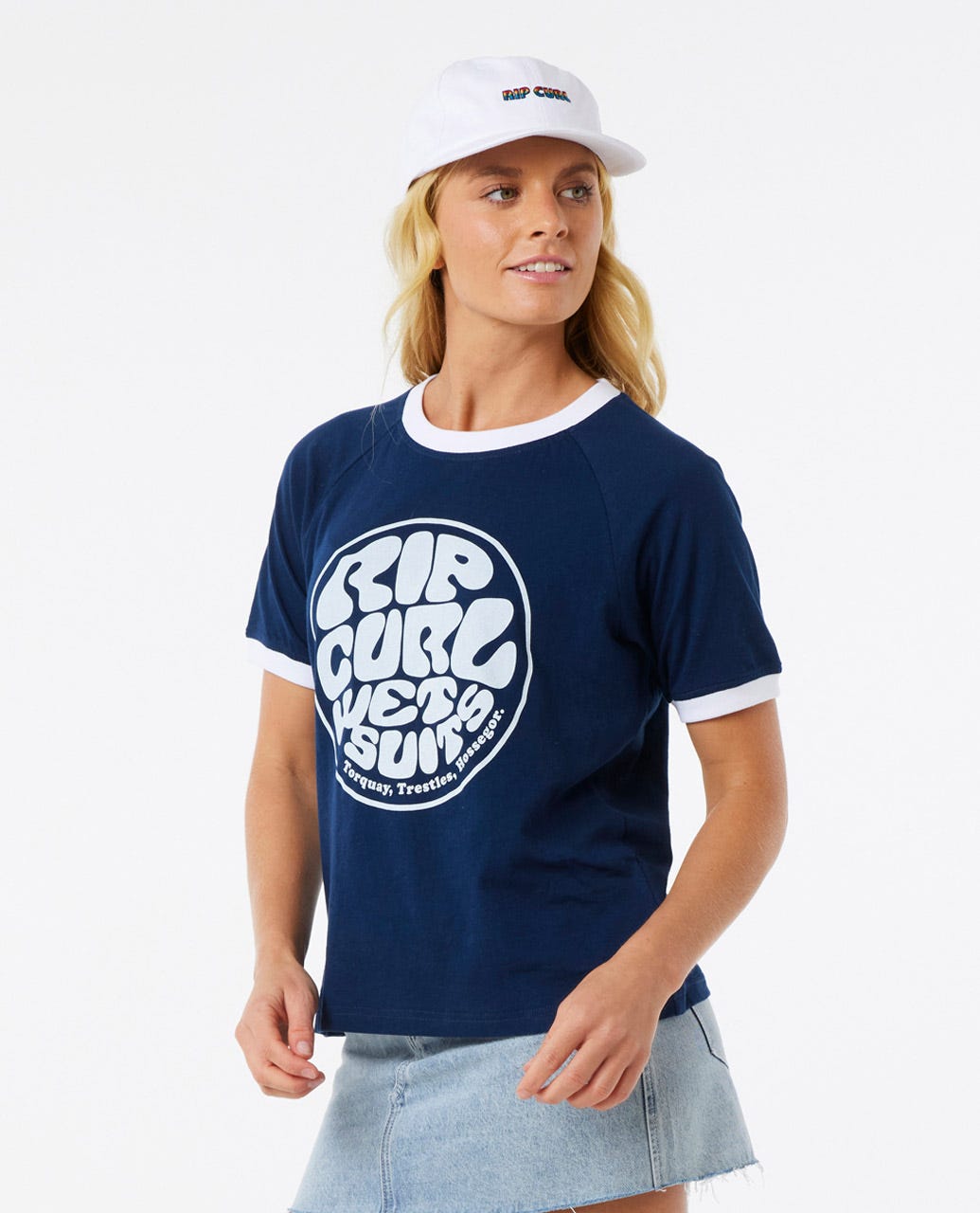 Rip Curl Women SG Wettie Ringer Tee