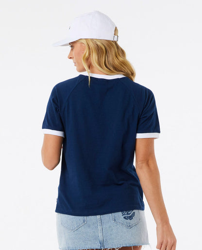 Rip Curl Women SG Wettie Ringer Tee