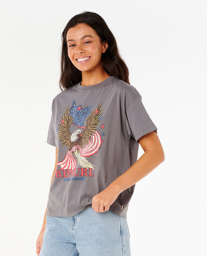Rip Curl Women 4th of July Relaxed Tee