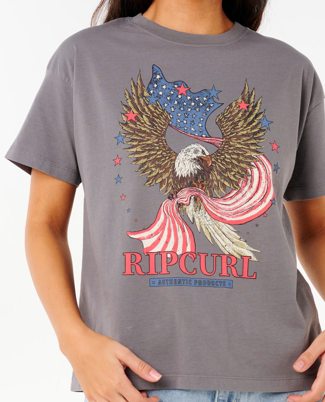 Rip Curl Women 4th of July Relaxed Tee