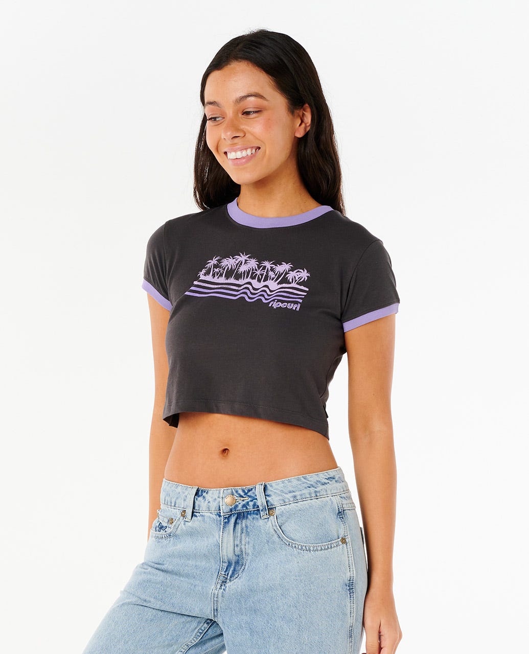 Rip Curl Women Neon Isles Baby Tee