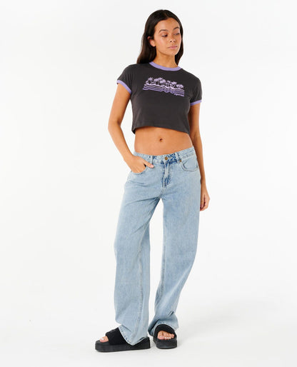 Rip Curl Women Neon Isles Baby Tee