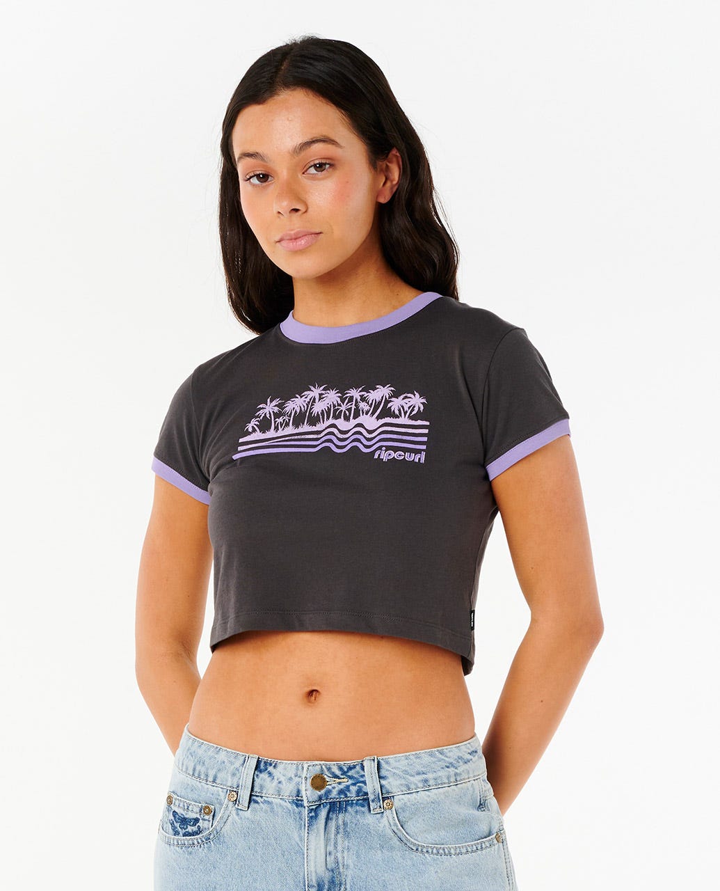 Rip Curl Women Neon Isles Baby Tee