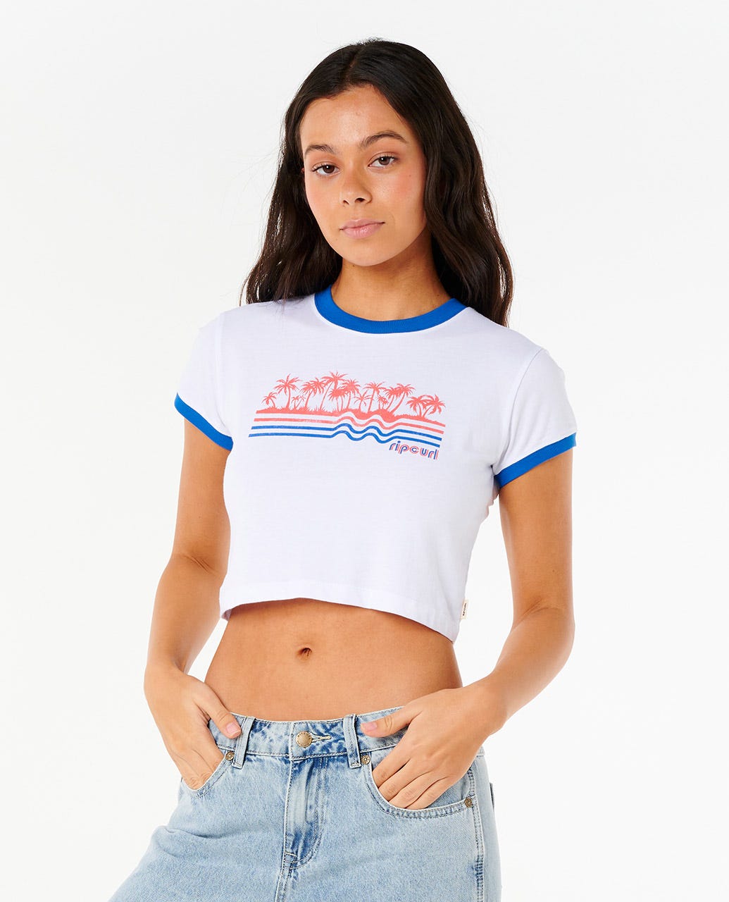 Rip Curl Women Neon Isles Baby Tee