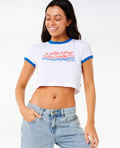 Rip Curl Women Neon Isles Baby Tee
