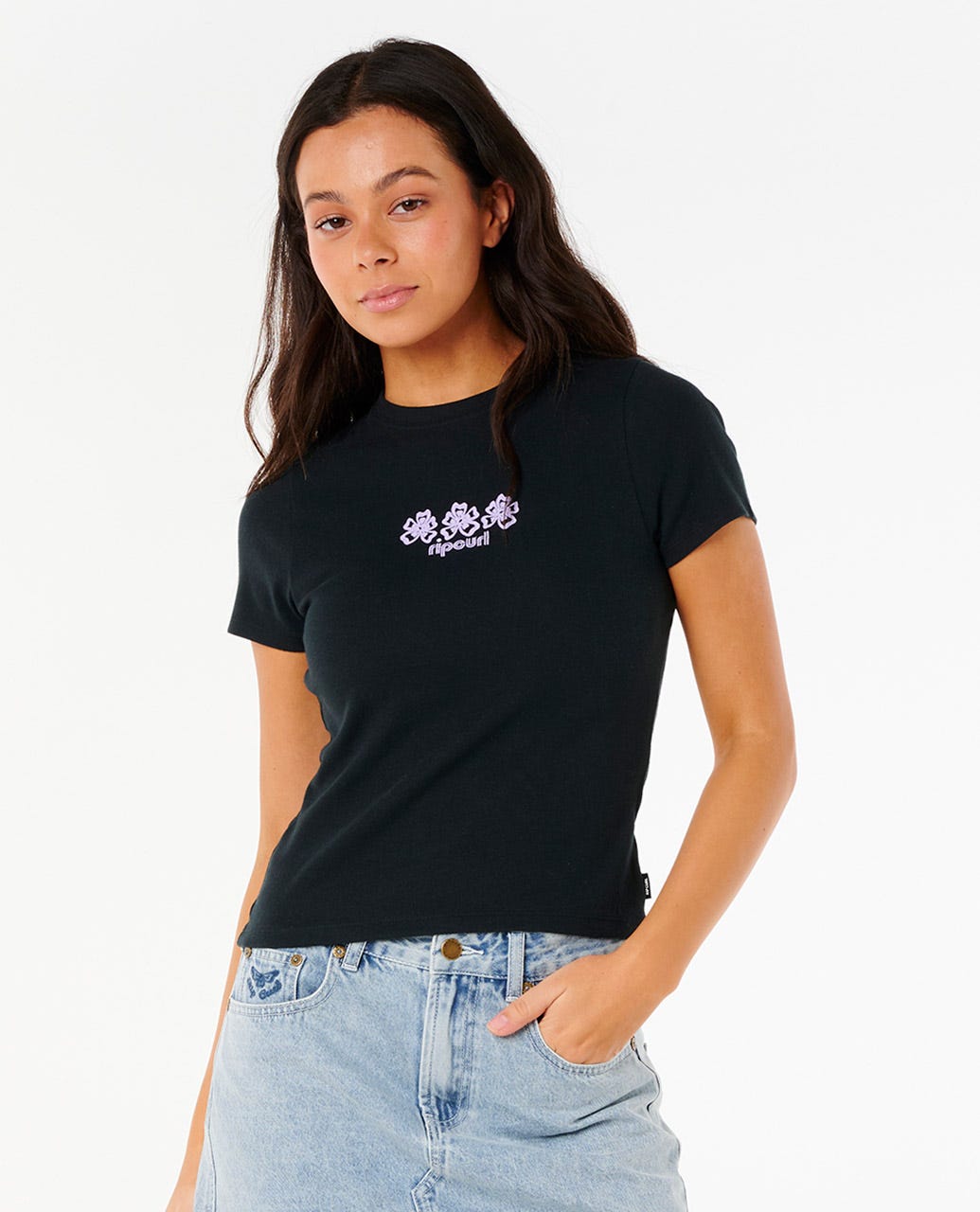 Rip Curl Women Neon Isles Fitted Tee