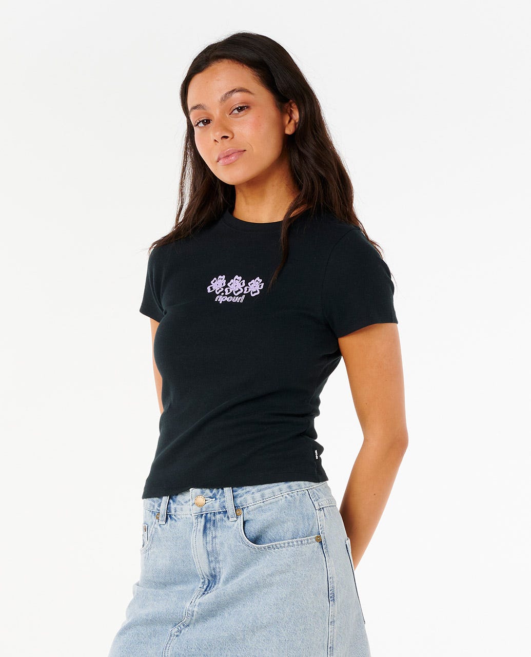 Rip Curl Women Neon Isles Fitted Tee