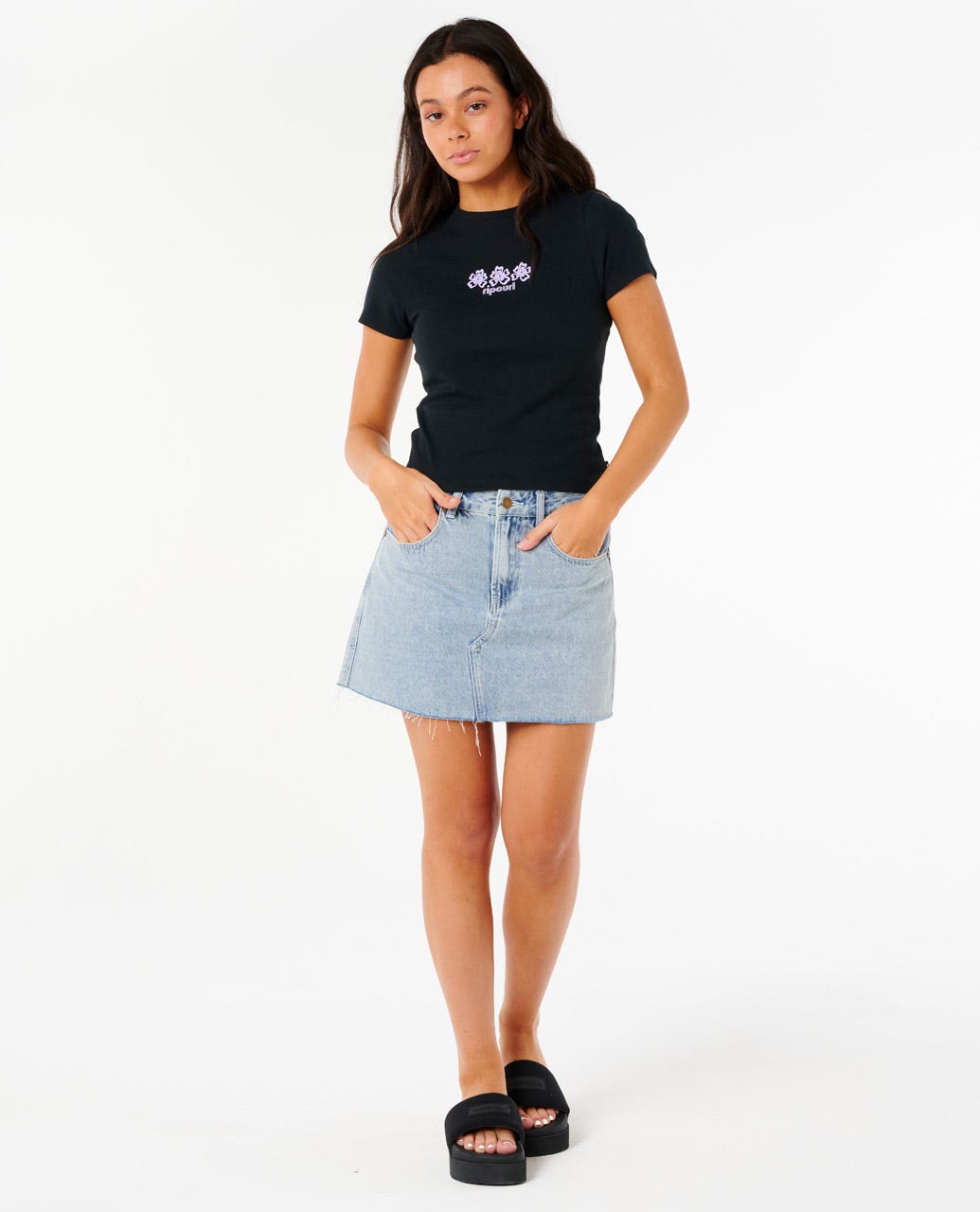 Rip Curl Women Neon Isles Fitted Tee