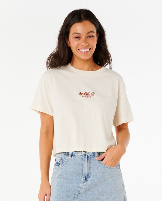 Rip Curl Women Tokens Crop Tee