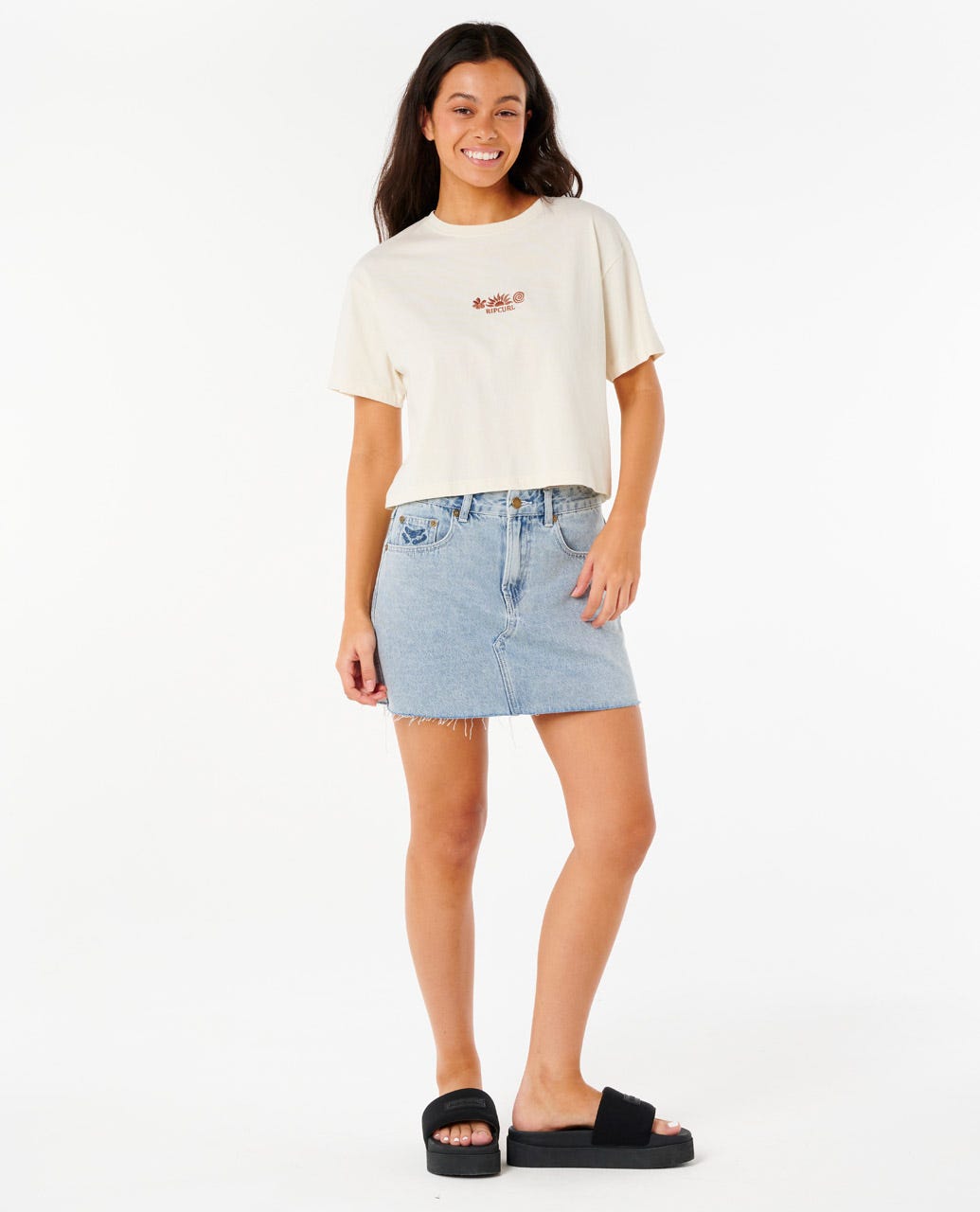 Rip Curl Women Tokens Crop Tee