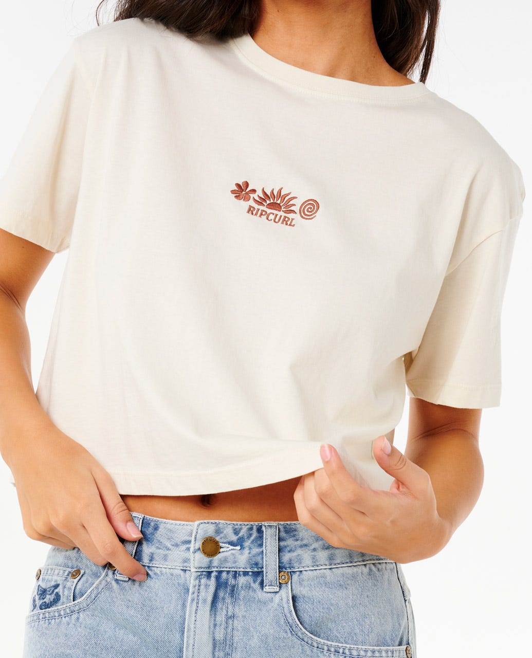 Rip Curl Women Tokens Crop Tee