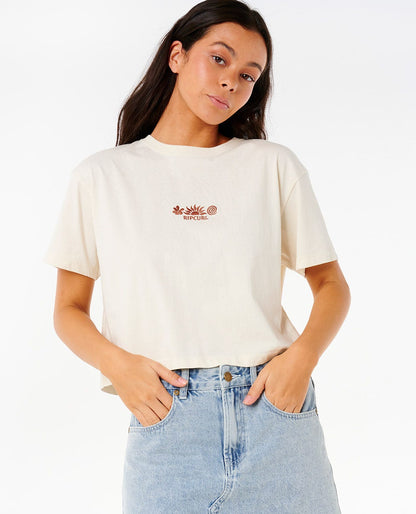 Rip Curl Women Tokens Crop Tee