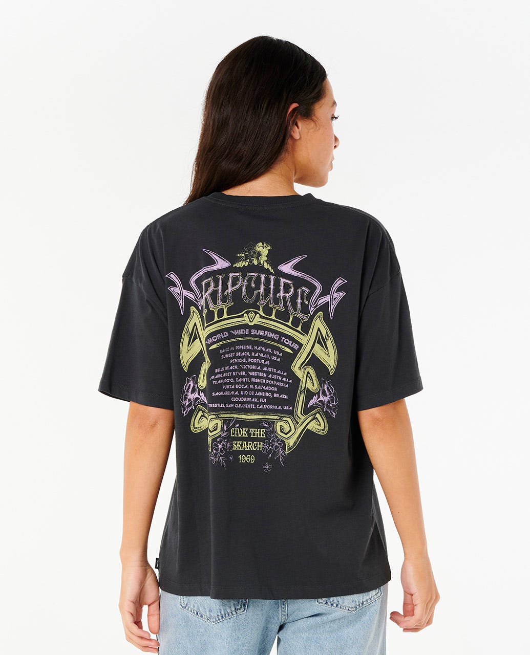 Rip Curl Women Tour Heritage Tee