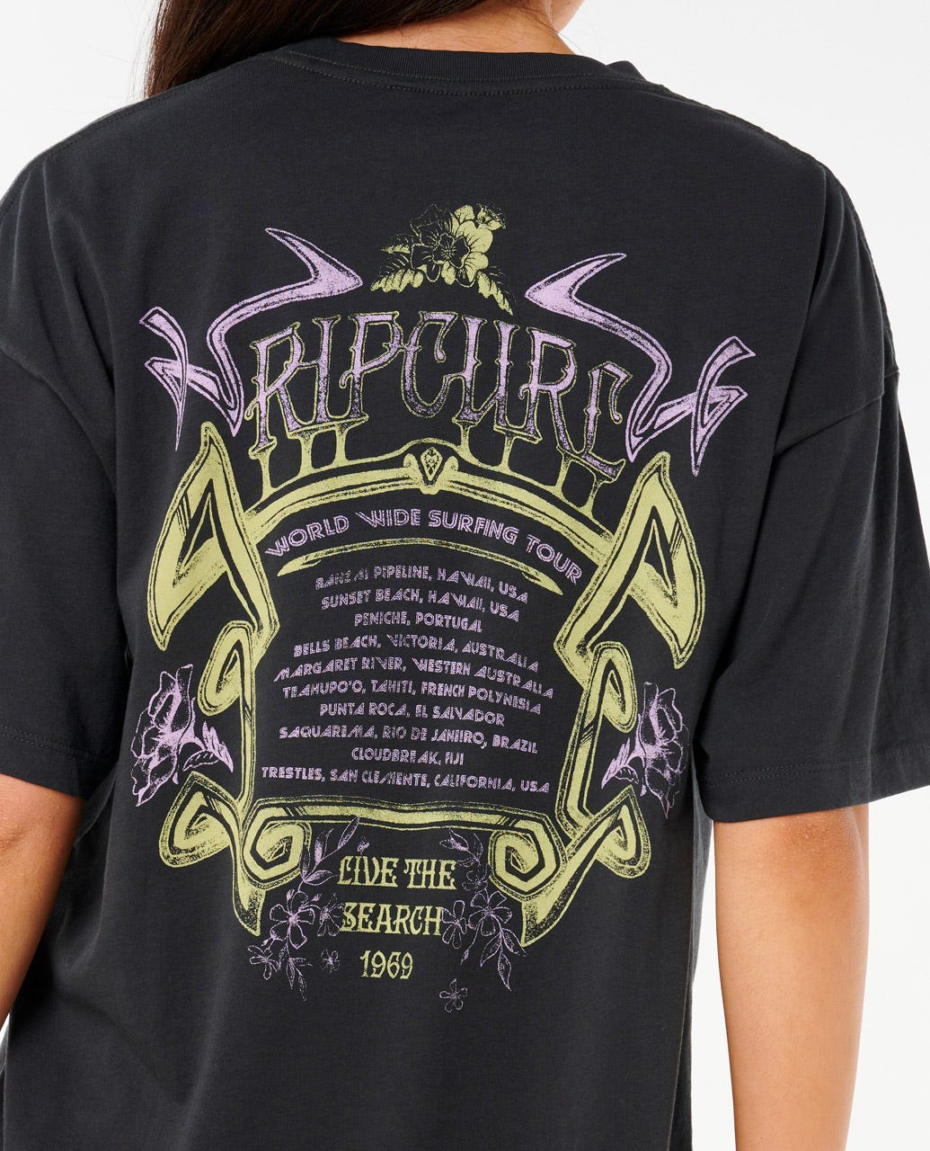 Rip Curl Women Tour Heritage Tee