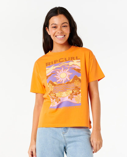 Rip Curl Women Dune Dancer Relaxed Tee