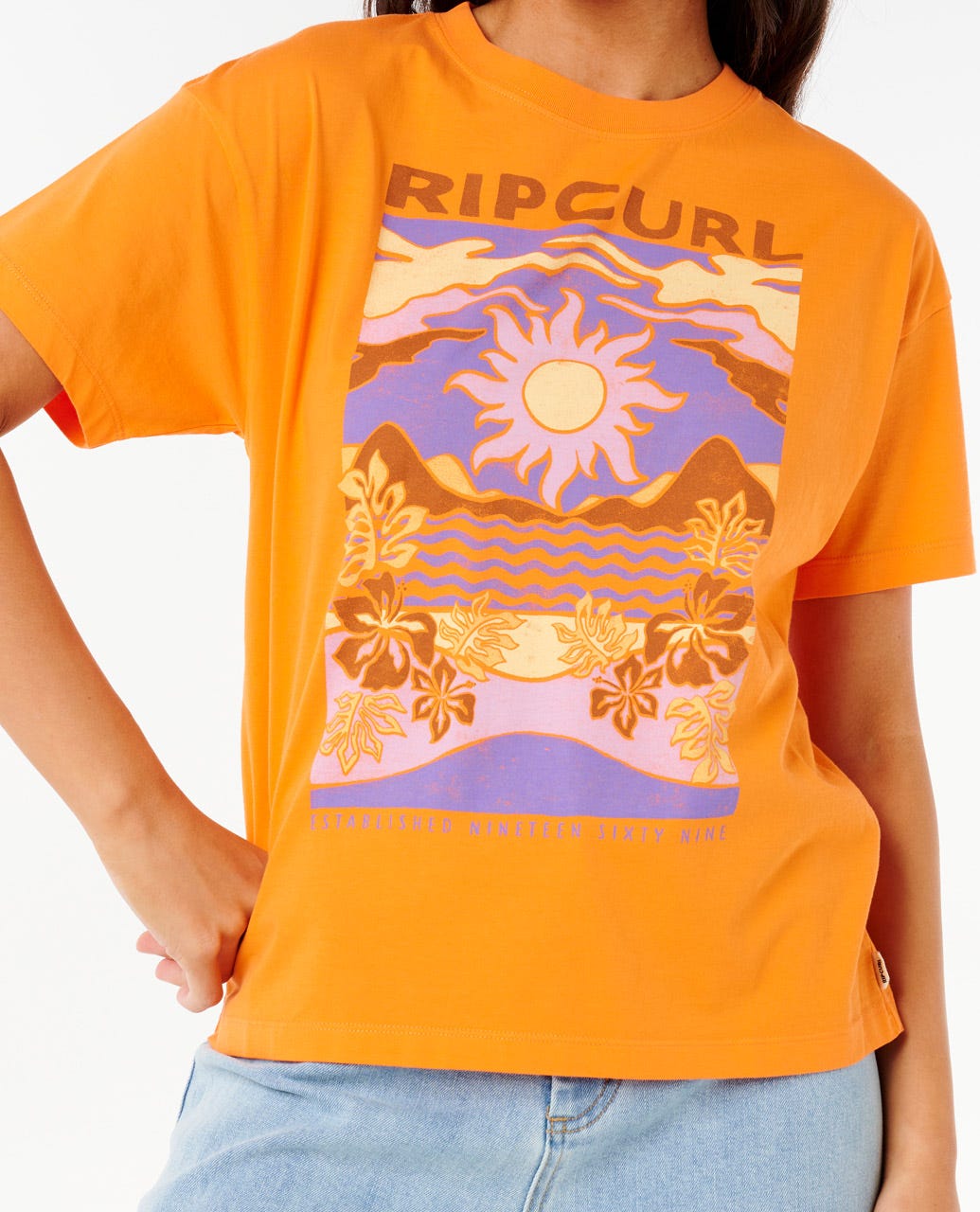 Rip Curl Women Dune Dancer Relaxed Tee