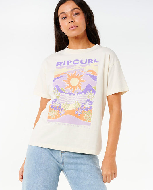Rip Curl Women Dune Dancer Relaxed Tee