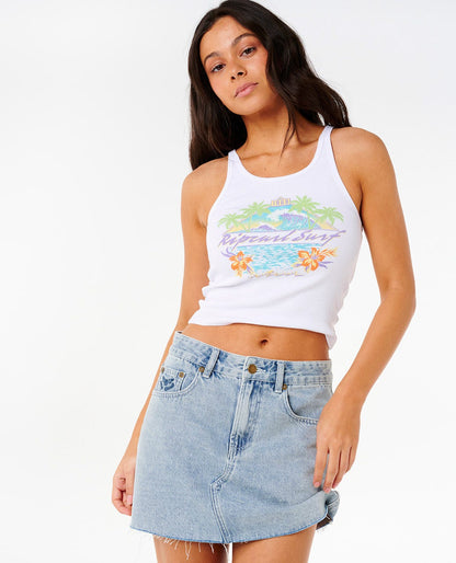 Rip Curl Women Es Vedra Rib Tank
