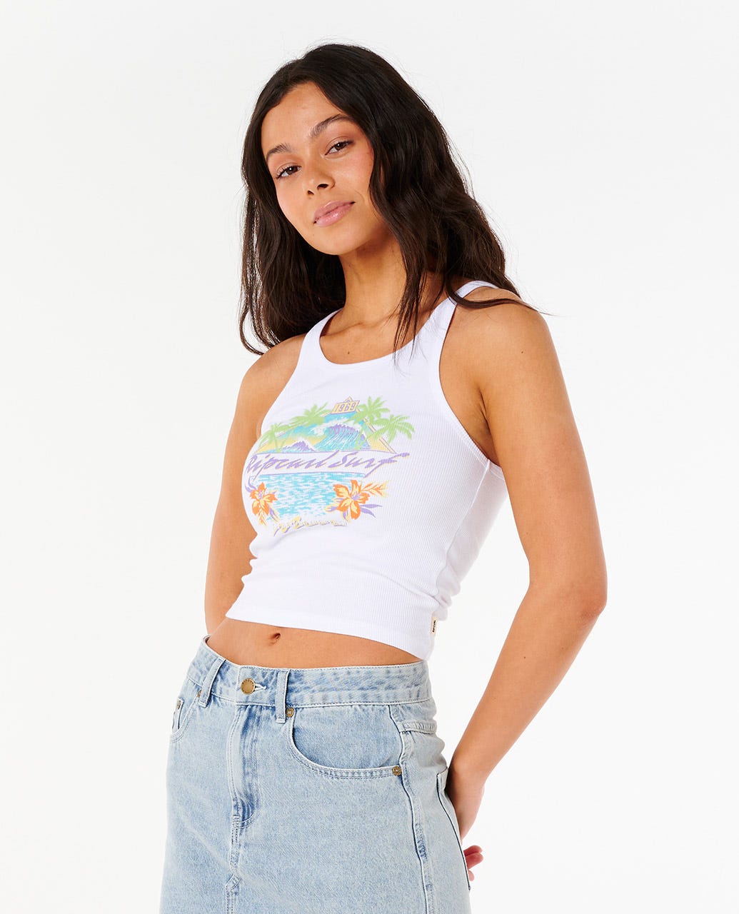 Rip Curl Women Es Vedra Rib Tank