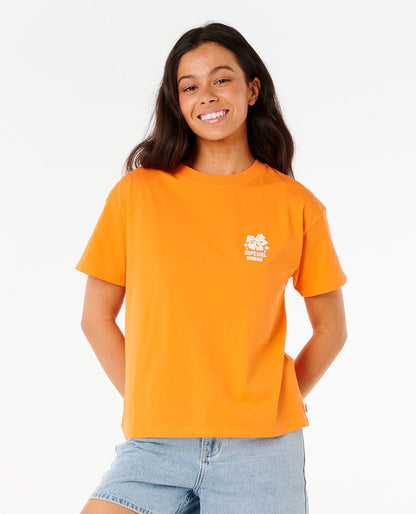 Rip Curl Women Hibiscus Relaxed Tee