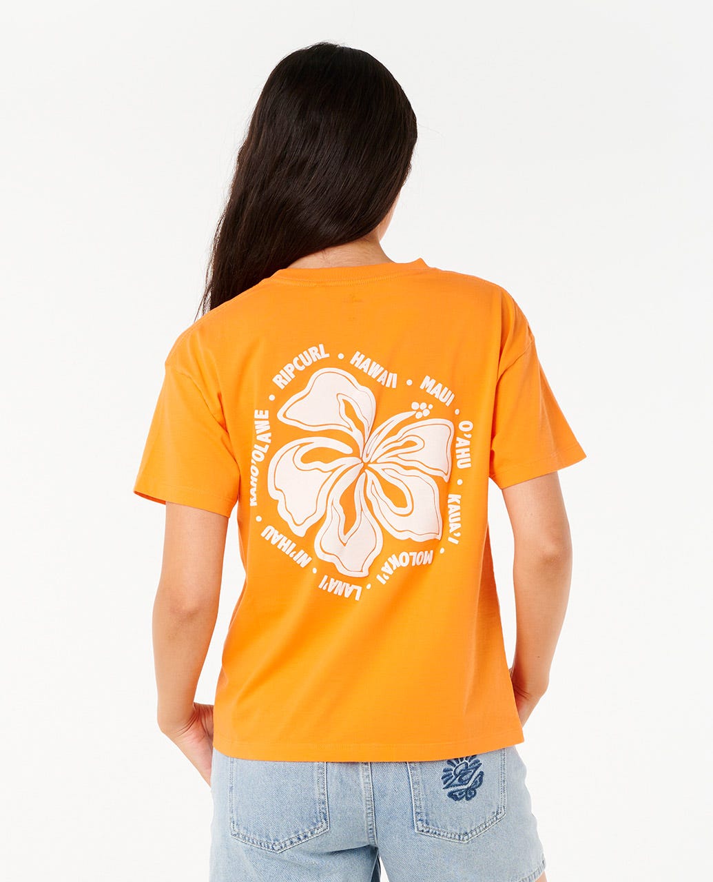Rip Curl Women Hibiscus Relaxed Tee