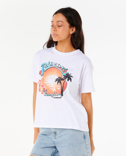 Rip Curl Women Neon Isles Relaxed Tee