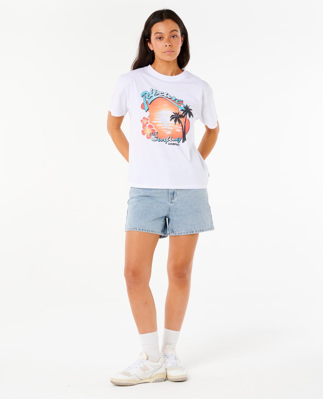 Rip Curl Women Neon Isles Relaxed Tee