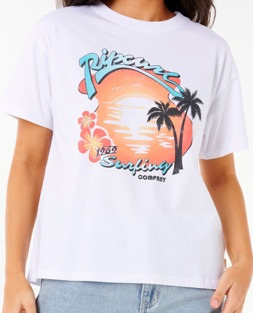 Rip Curl Women Neon Isles Relaxed Tee