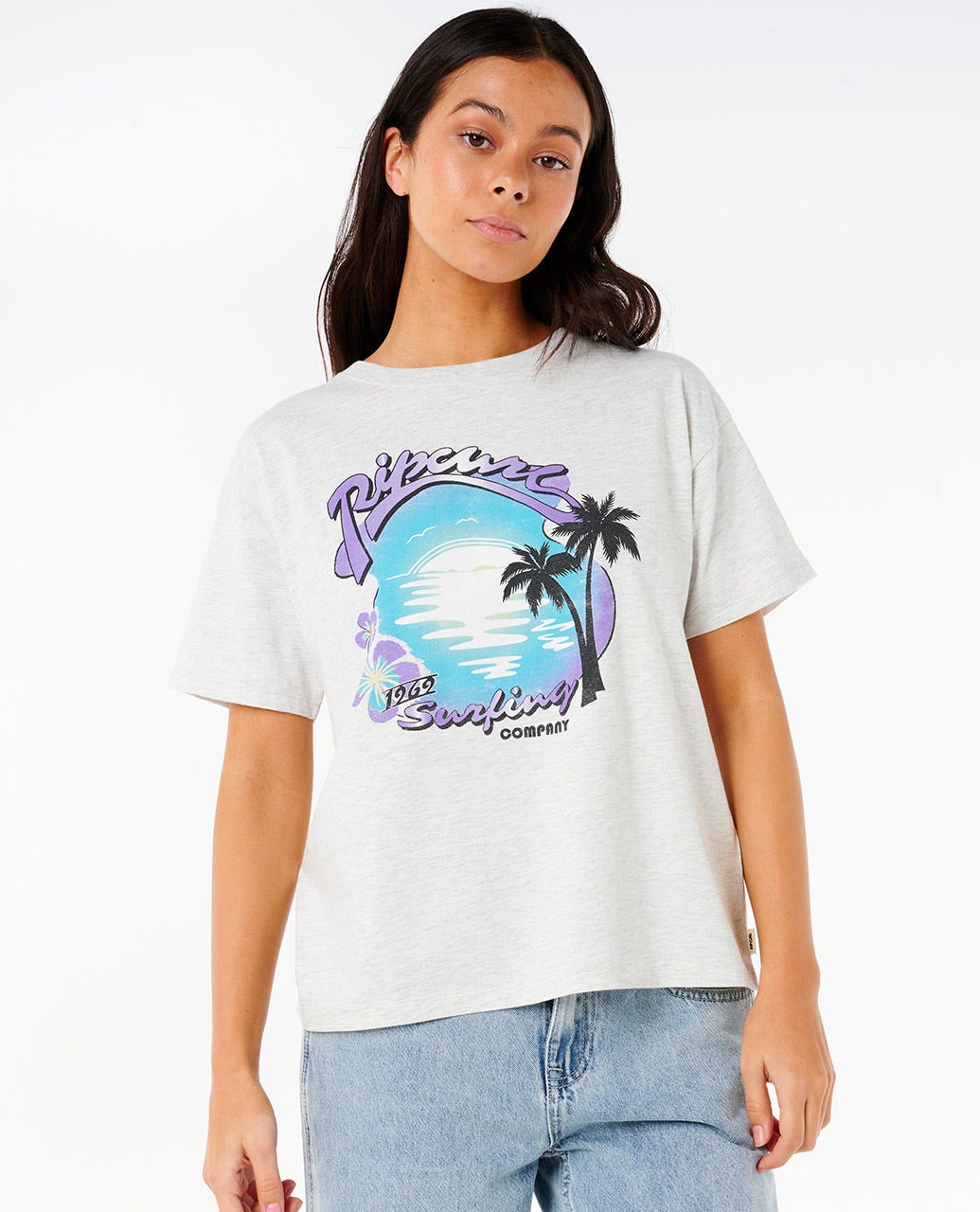 Rip Curl Women Neon Isles Relaxed Tee