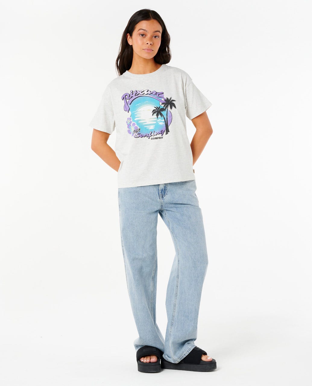 Rip Curl Women Neon Isles Relaxed Tee