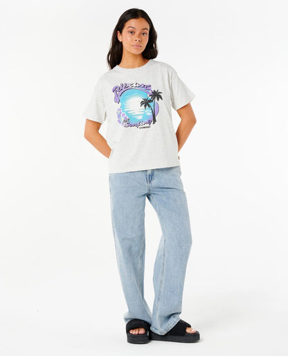 Rip Curl Women Neon Isles Relaxed Tee