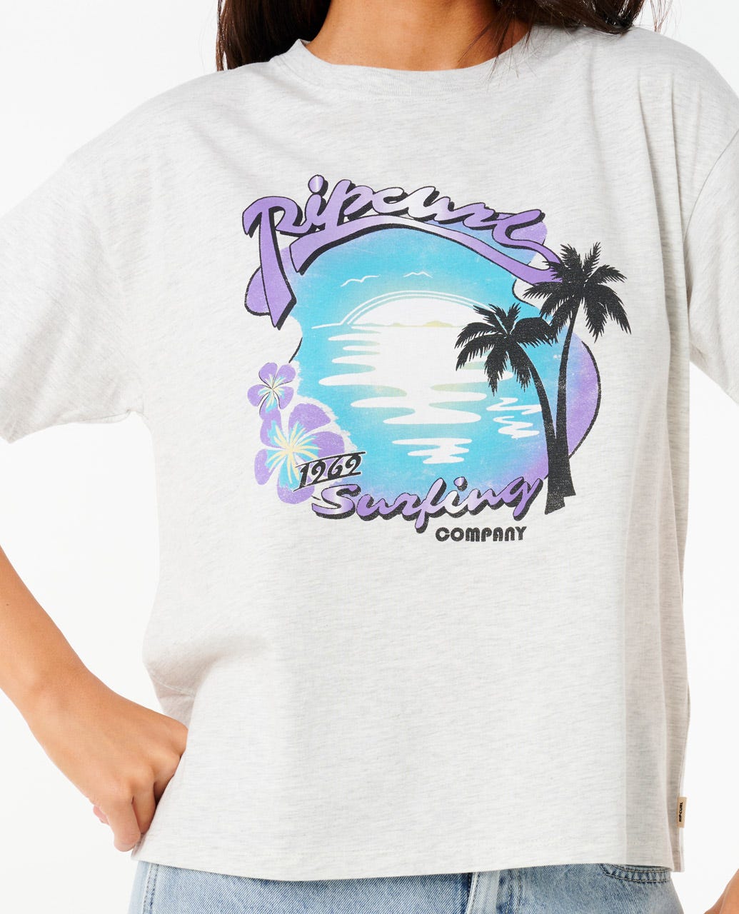Rip Curl Women Neon Isles Relaxed Tee