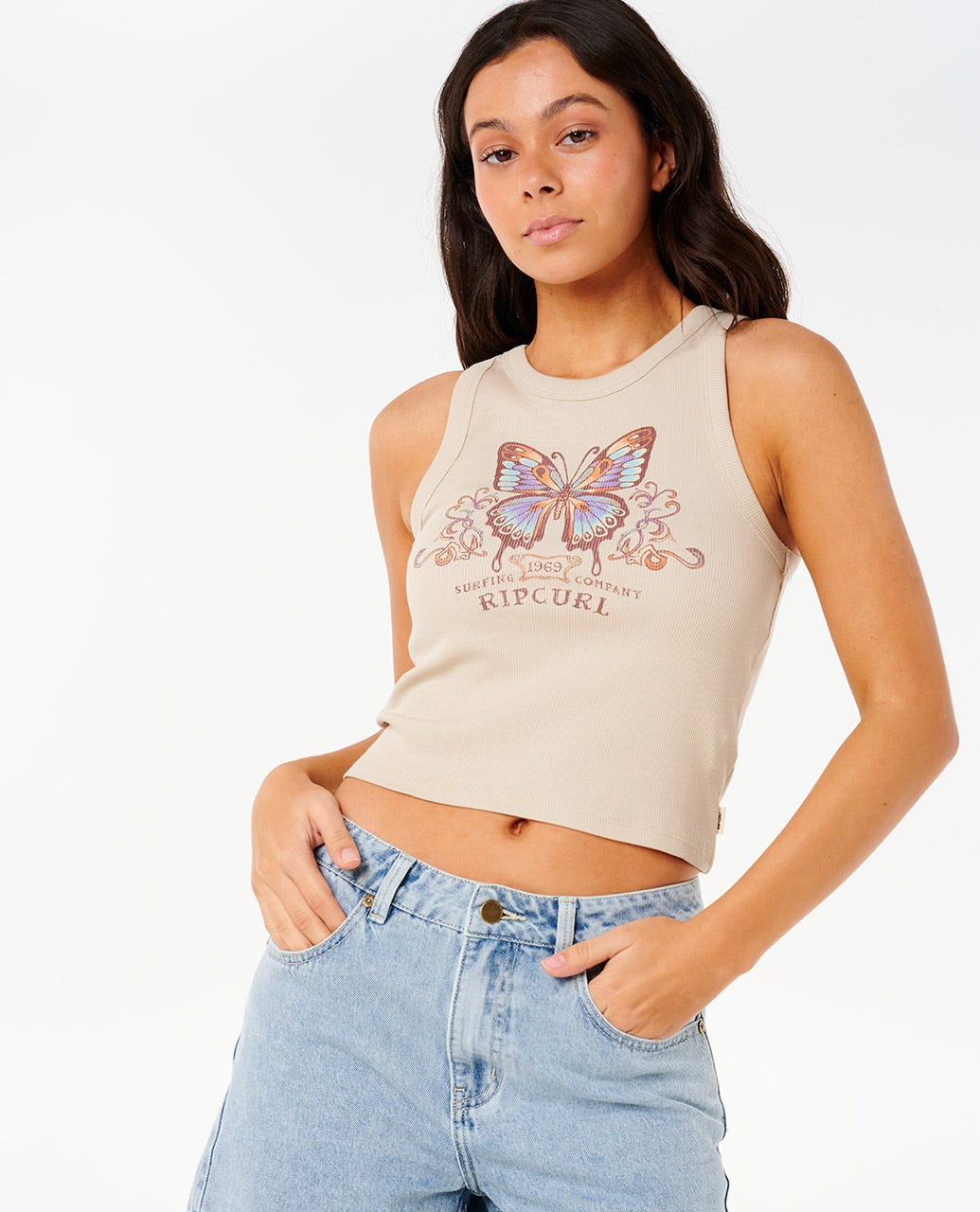 Rip Curl Women Butterfly Rib Tank