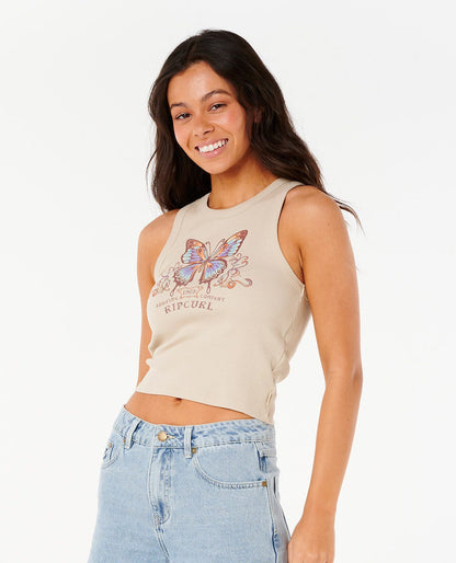 Rip Curl Women Butterfly Rib Tank