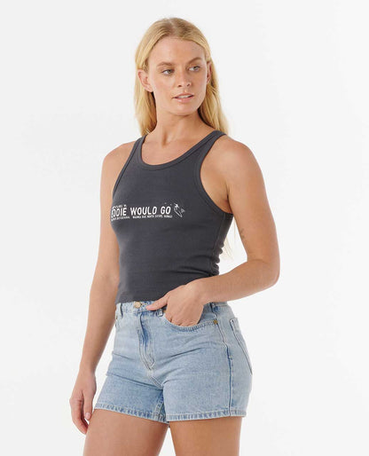 Rip Curl Women Eddie Would Go Rib Tank