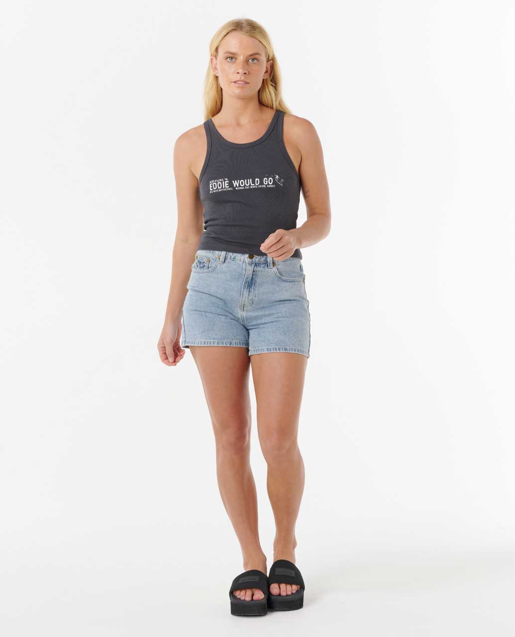 Rip Curl Women Eddie Would Go Rib Tank