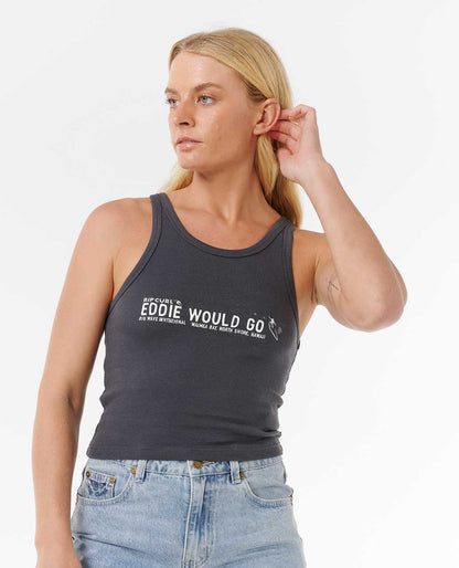 Rip Curl Women Eddie Would Go Rib Tank