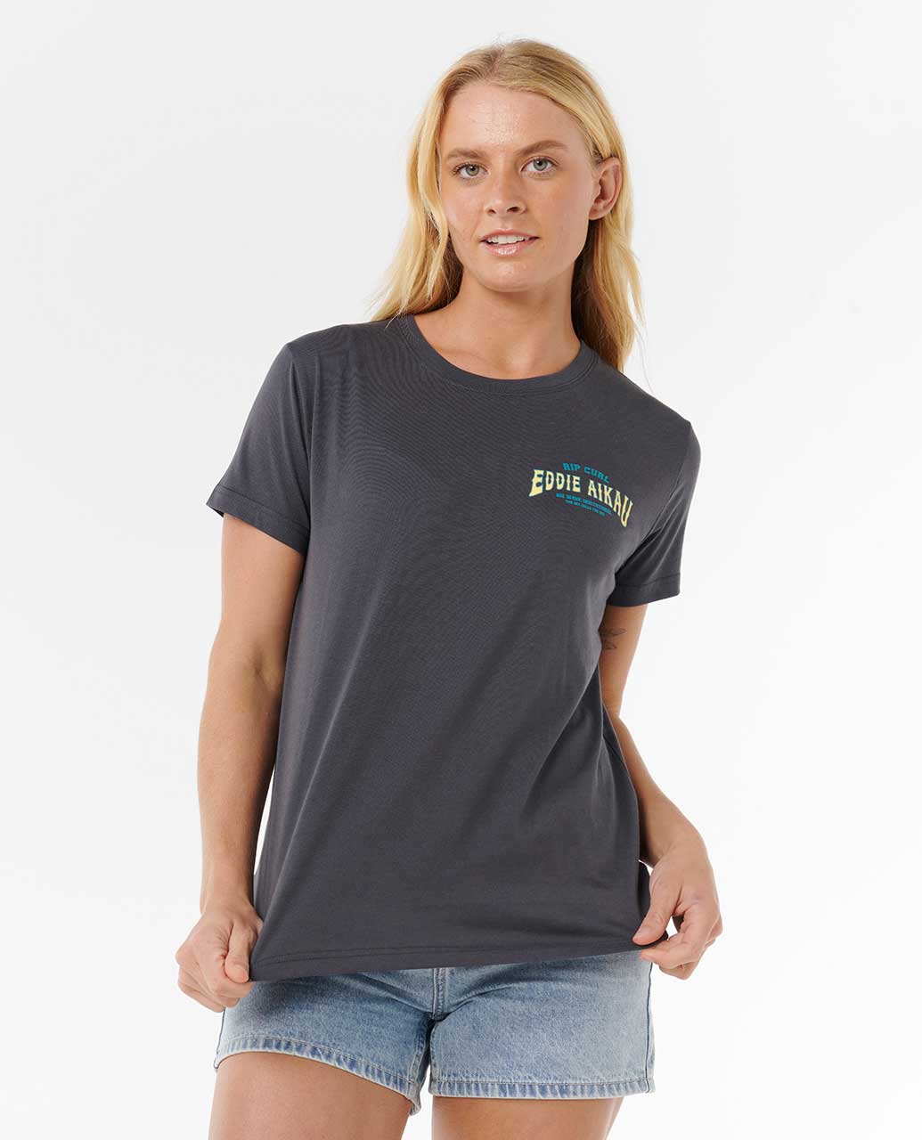 Rip Curl Women Eddie Would Go The Bay Standard Tee