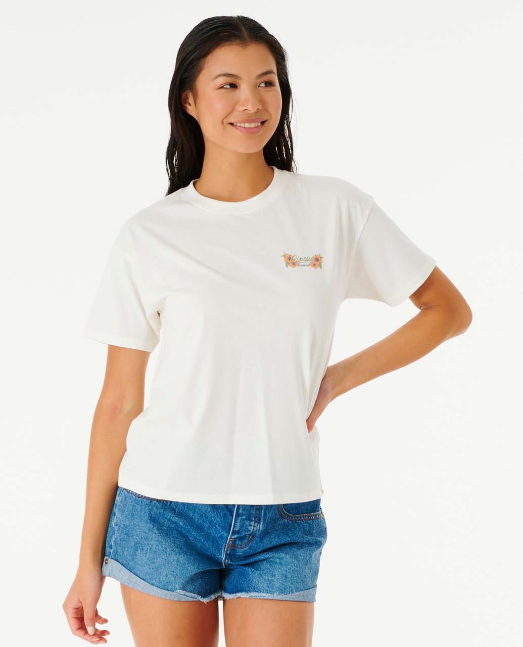 Rip Curl Women Hula Surfer Relaxed Tee