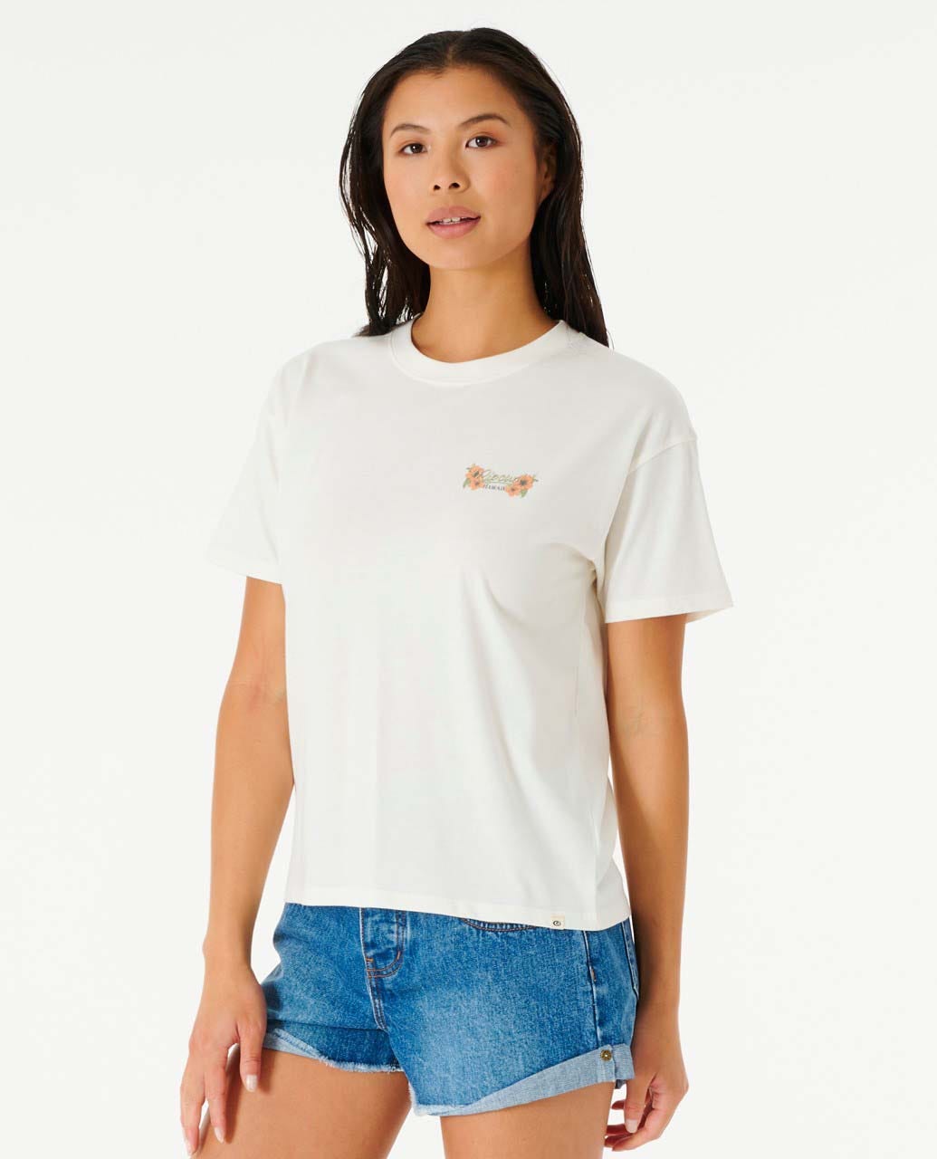 Rip Curl Women Hula Surfer Relaxed Tee