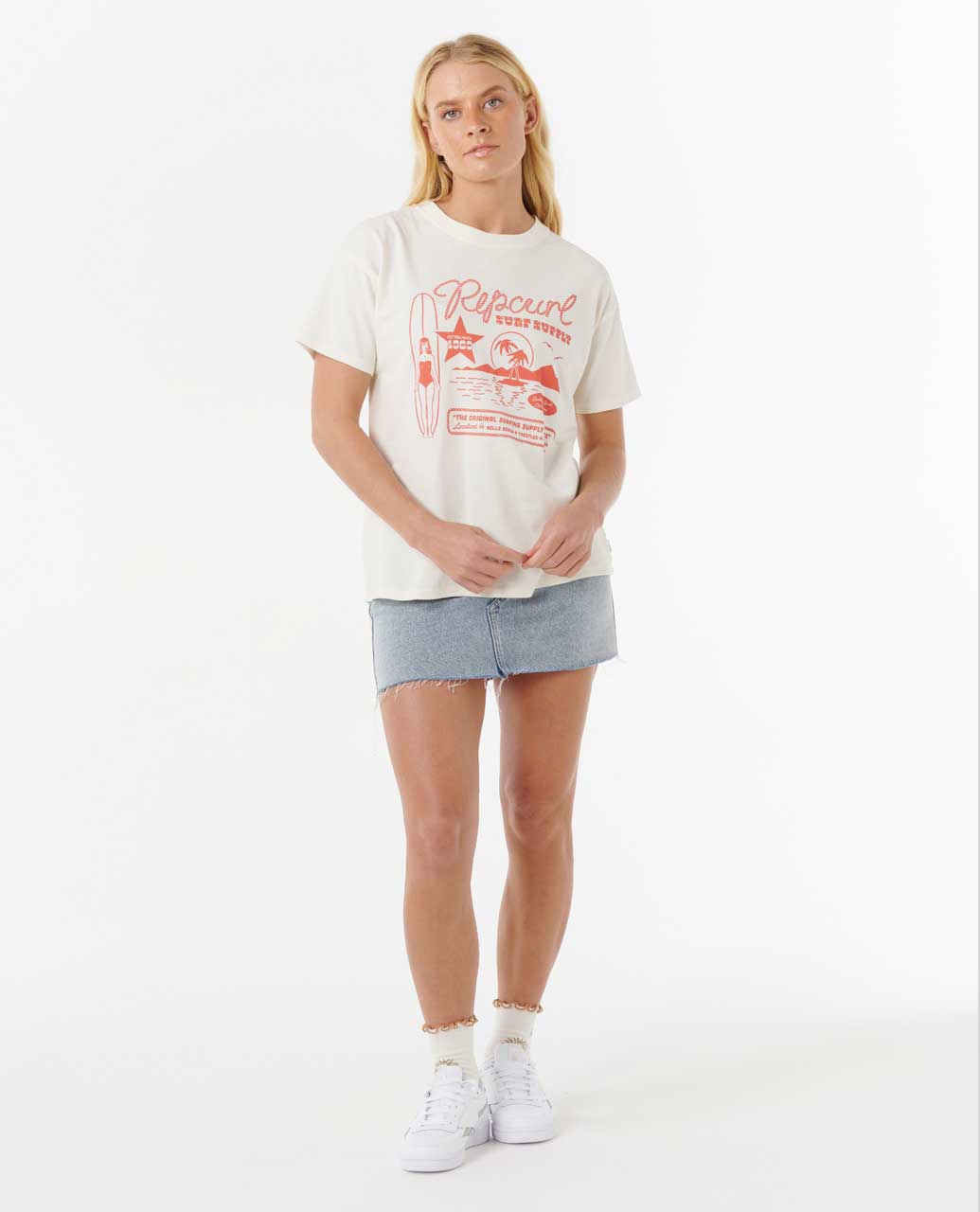 Rip Curl Women Surf Supply Relaxed Tee
