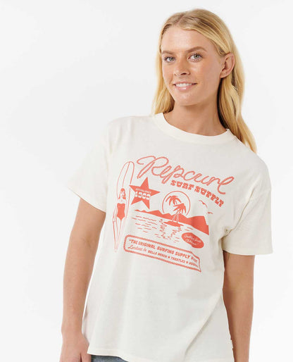 Rip Curl Women Surf Supply Relaxed Tee