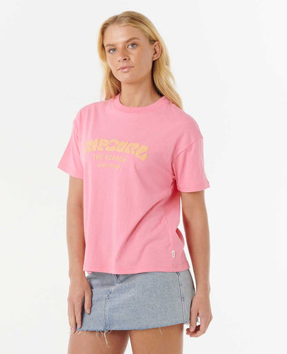 Rip Curl Women Surf Puff Relaxed Tee
