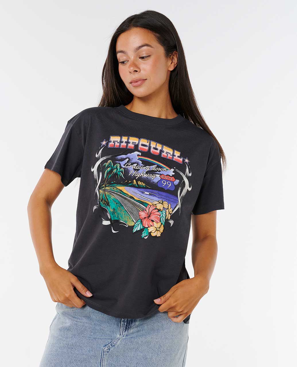 Rip Curl Women Pacific Rider Relaxed Tee