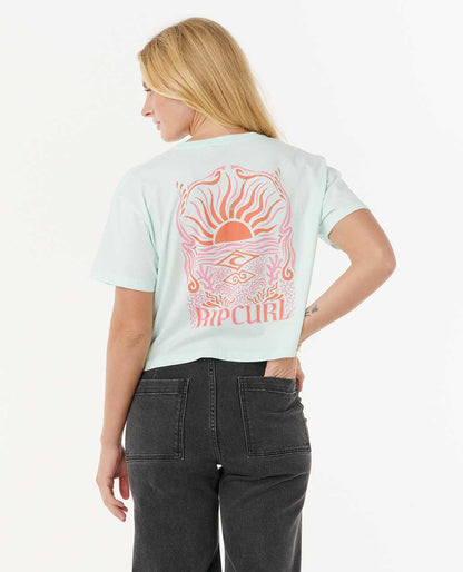 Rip Curl Women Sunrise Crop Tee