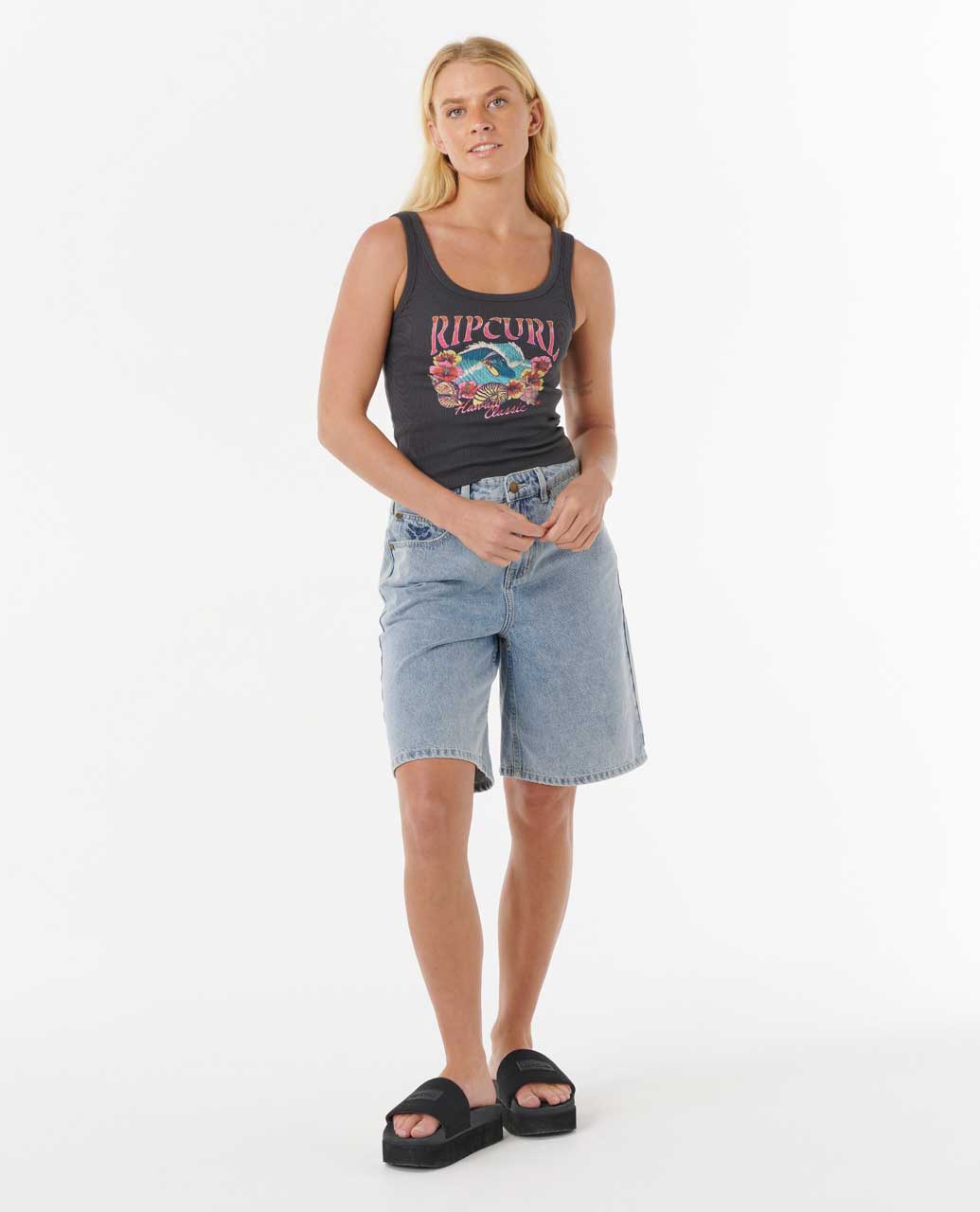 Rip Curl Women Hawaii Standard Ribbed Tank