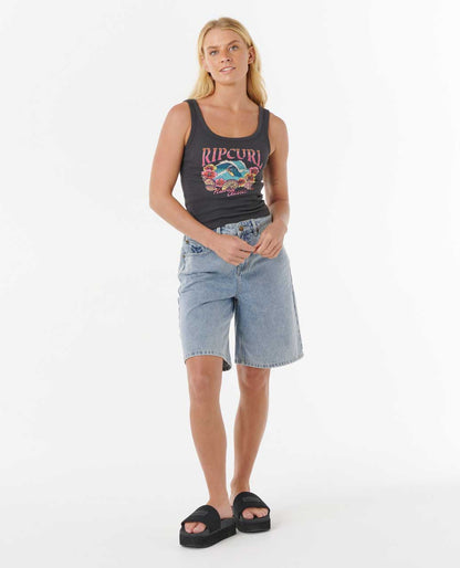 Rip Curl Women Hawaii Standard Ribbed Tank