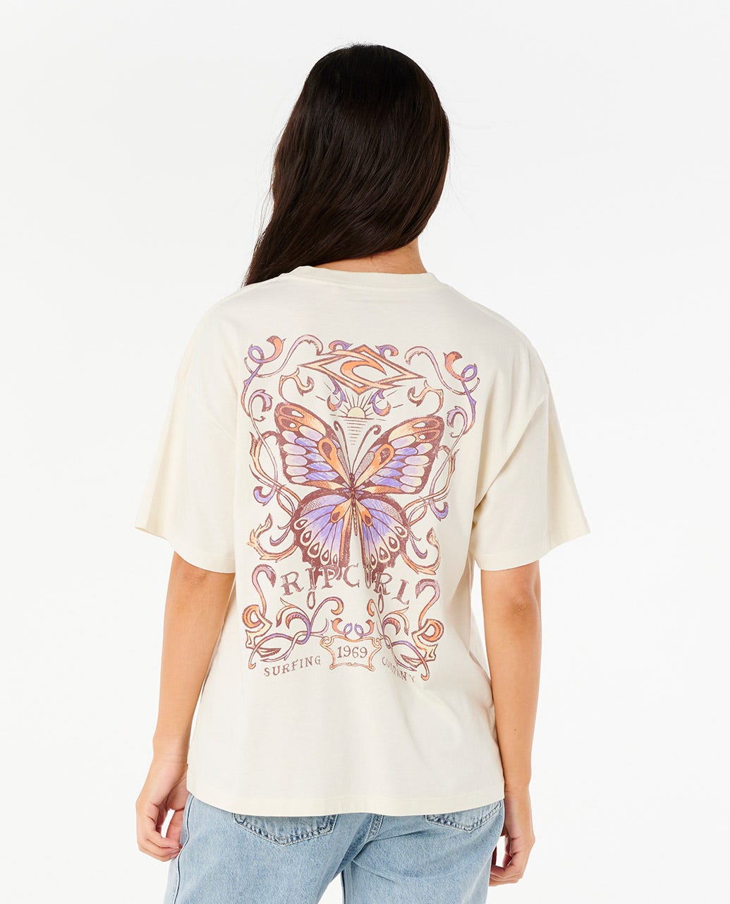 Rip Curl Women Butterfly Heritage Tee